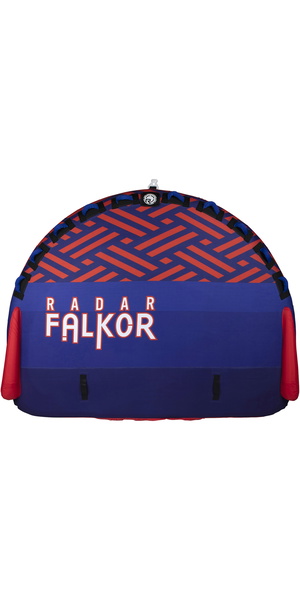 Radar Falkor Marshmallow Top 4 Person Towable Tube R22TU-FA4 - Blue / Red